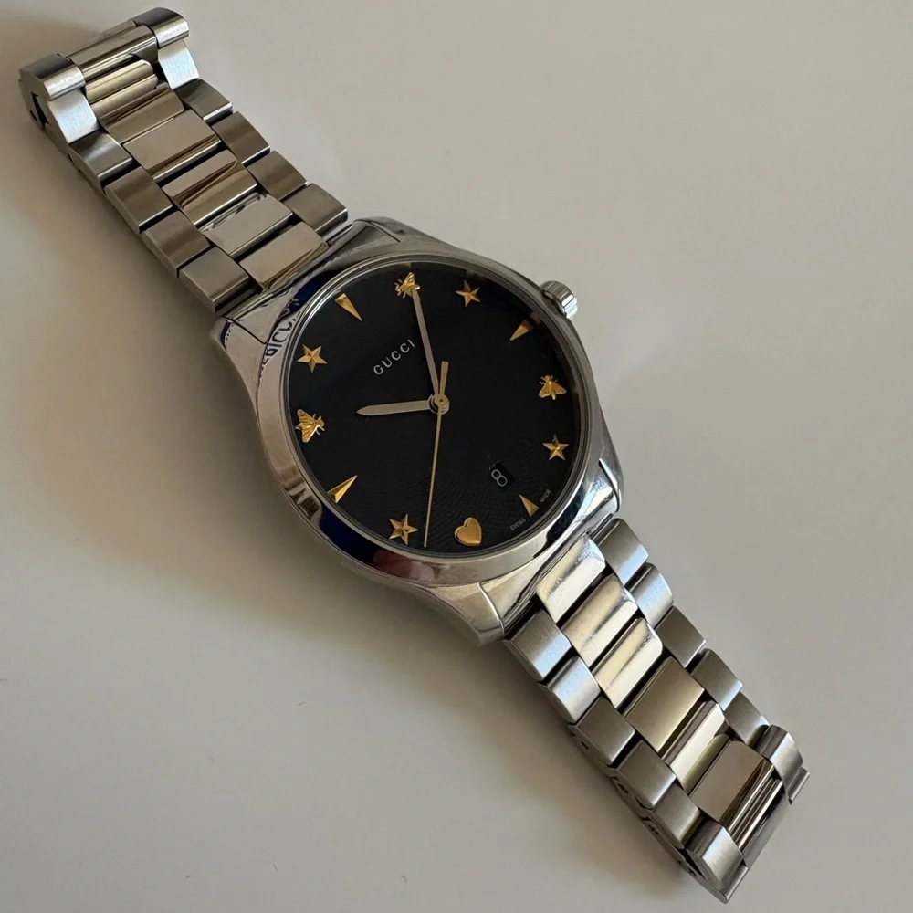 Gucci G-Timeless 38mm steel watch - Picture 2 of 7